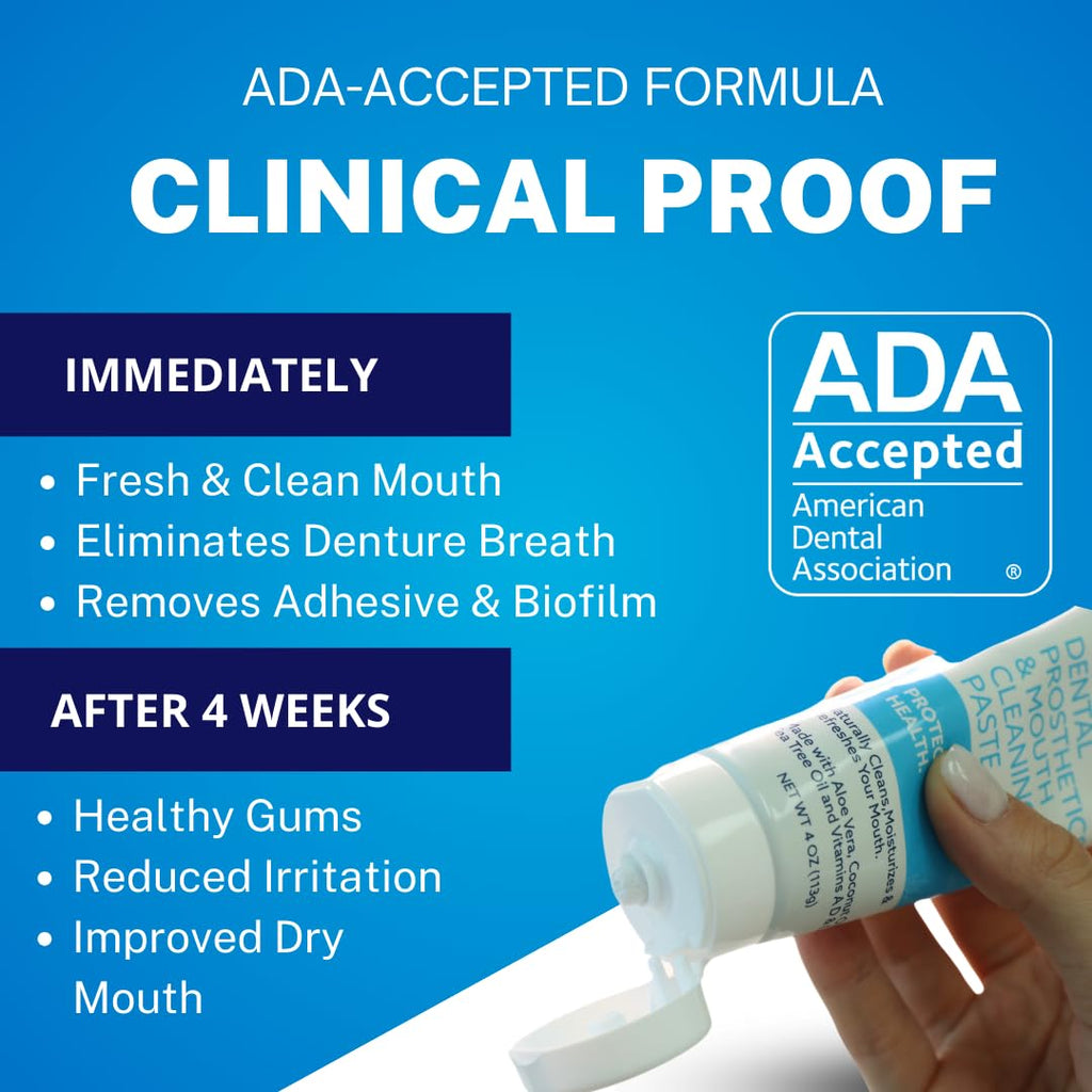 Cleanadent Denture & Gum Toothpaste - ADA