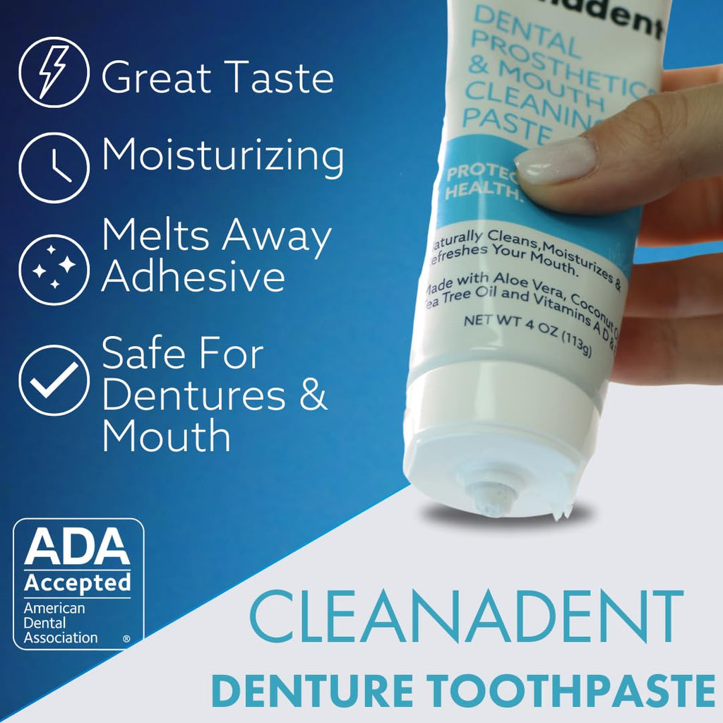 Cleanadent Denture & Gum Toothpaste - ADA