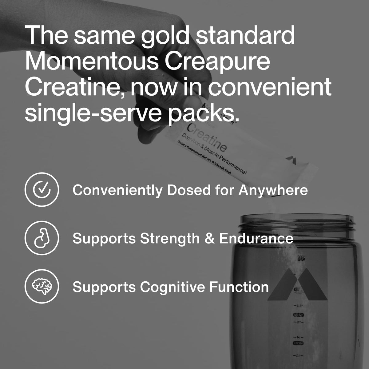Momentous Creatine Monohydrate Powder - Creapure