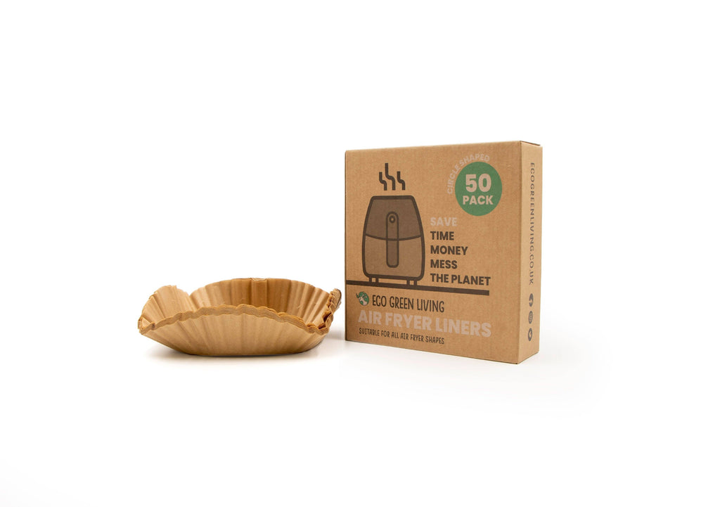 Sacs de cuisson compostables Eco Green Living pour friteuse à air chaud, lot de 50 – Sans plastique et résistants à la graisse