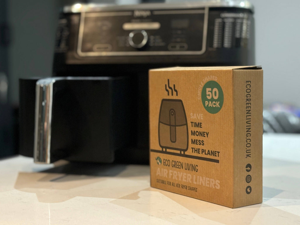 Sacs de cuisson compostables Eco Green Living pour friteuse à air chaud, lot de 50 – Sans plastique et résistants à la graisse
