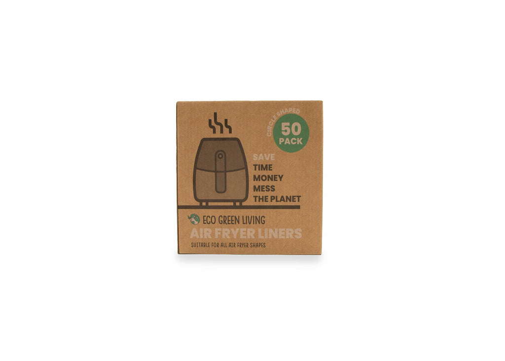 Sacs de cuisson compostables Eco Green Living pour friteuse à air chaud, lot de 50 – Sans plastique et résistants à la graisse