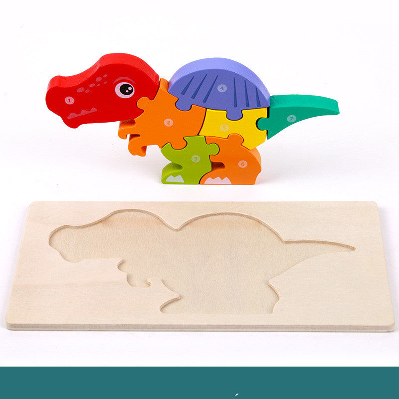 Children's Educational Toys Wooden Three