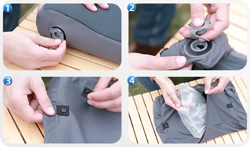 Flextail ZERO PILLOW - B Shape Inflatable Camping