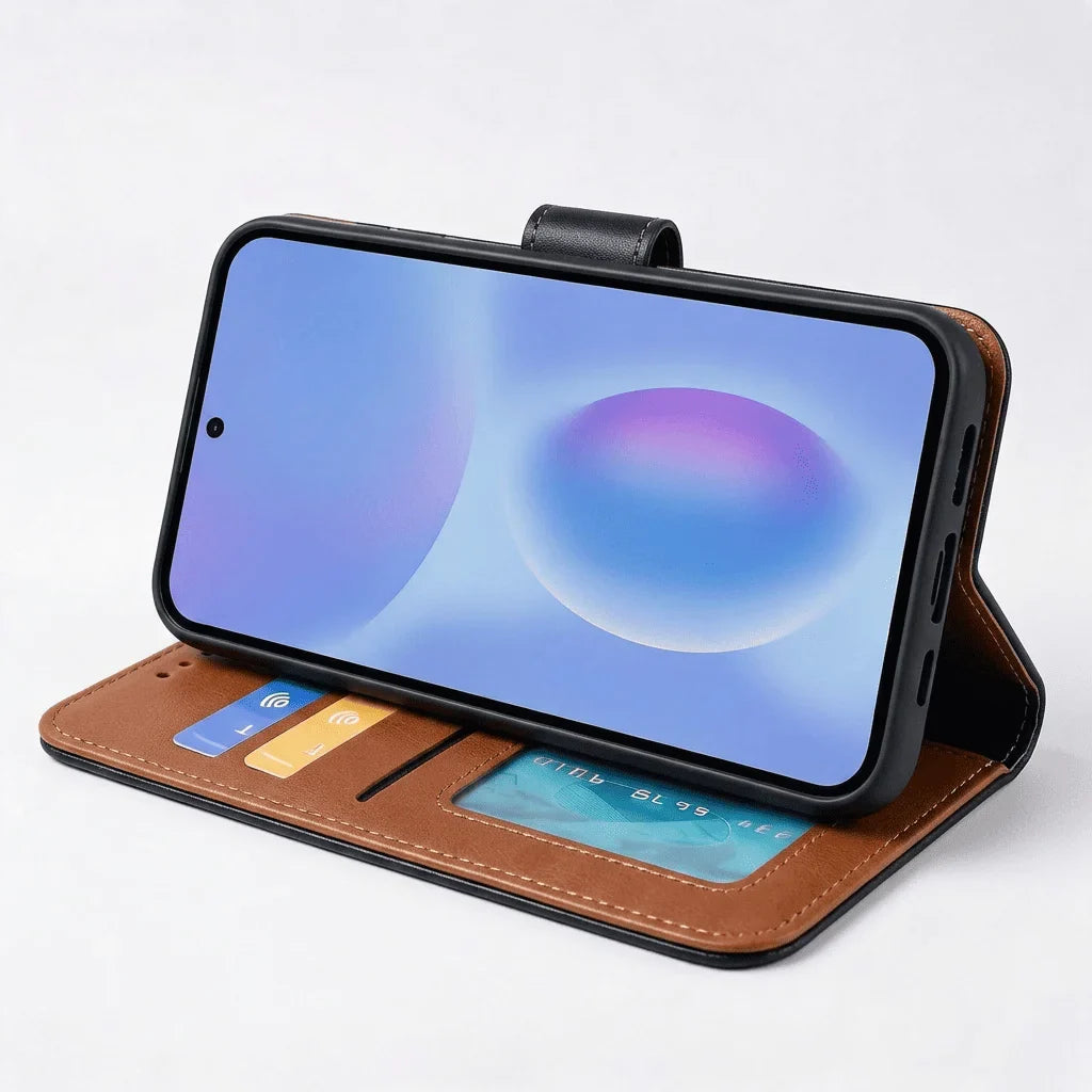 Google Pixel 11 / 10 / 10 Pro Book Flip Case Leather