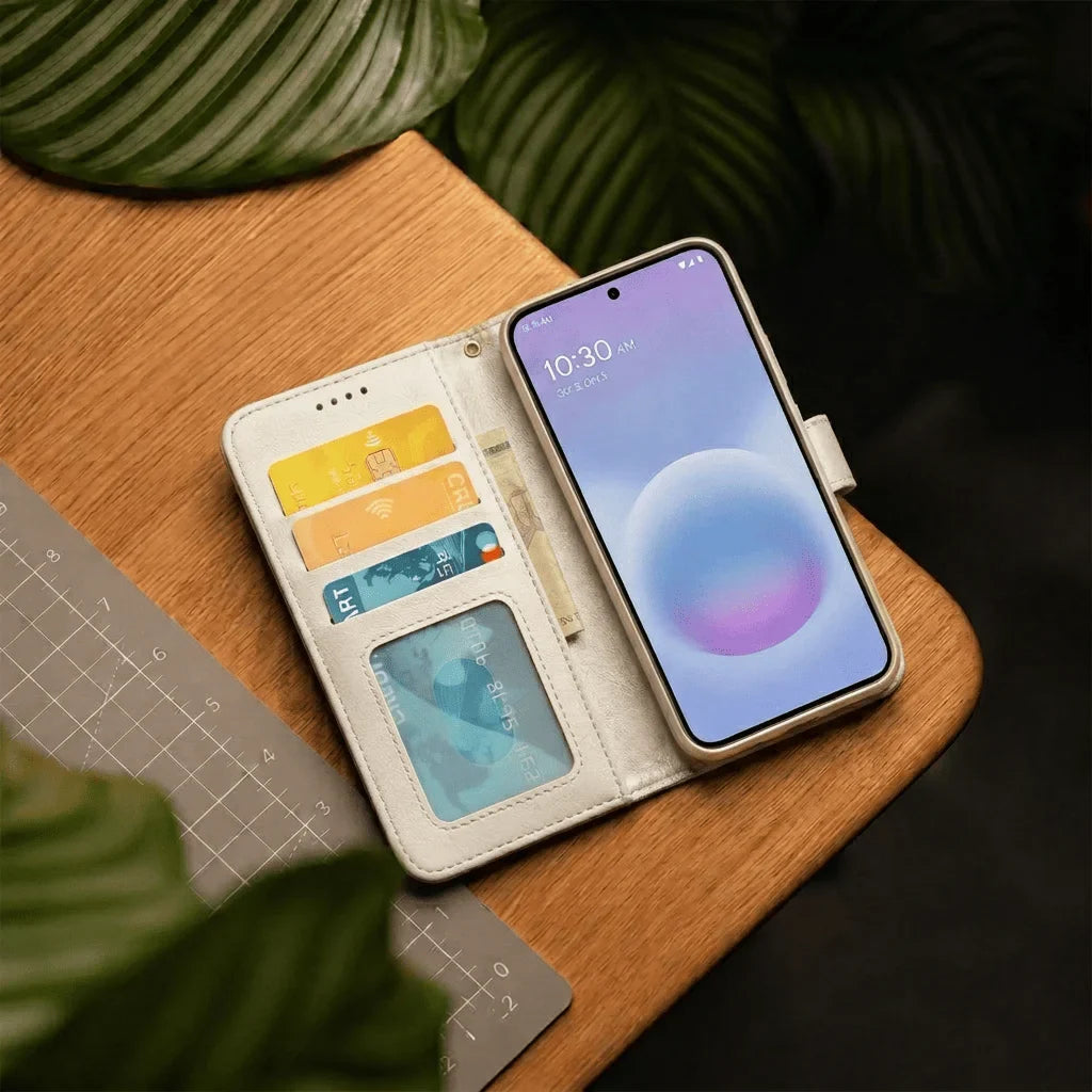 Google Pixel 11 / 10 / 10 Pro Book Flip Case Leather