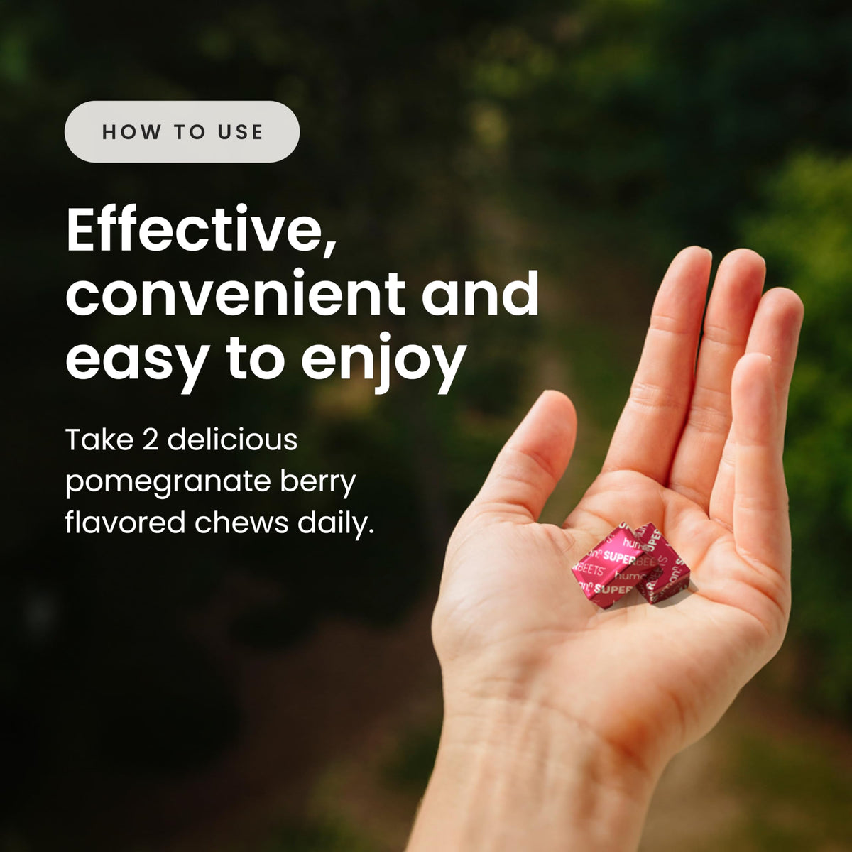 Humann SuperBeets Heart Chews - Nitric Oxide