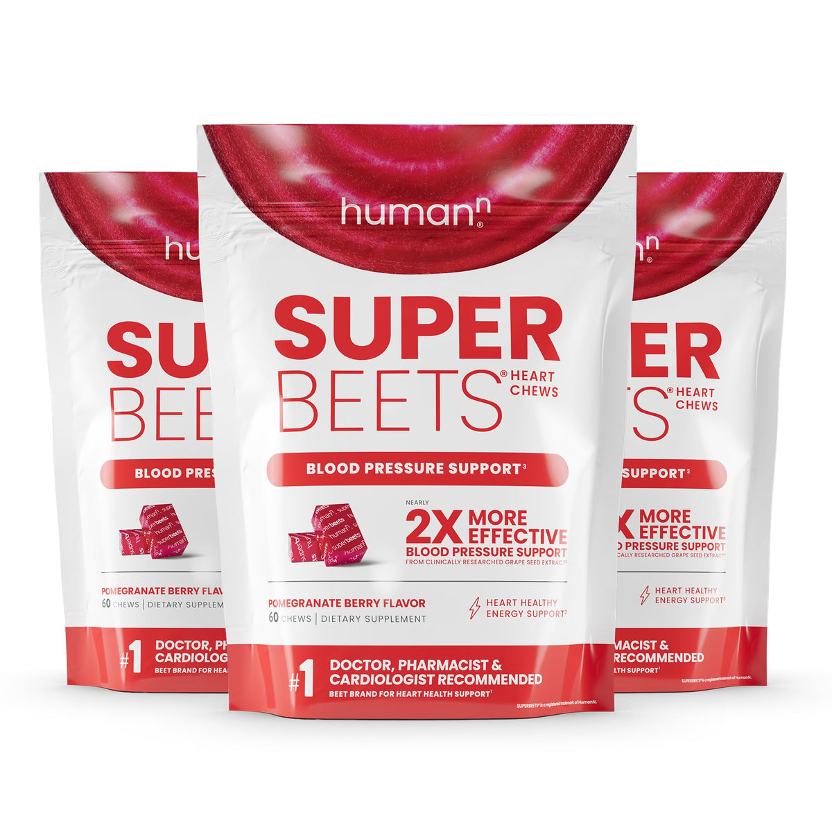 Humann SuperBeets Heart Chews - Nitric Oxide