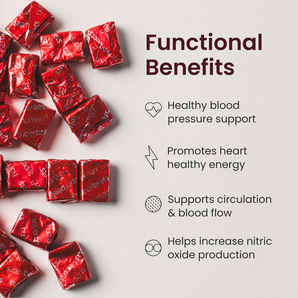 Humann SuperBeets Heart Chews - Nitric Oxide
