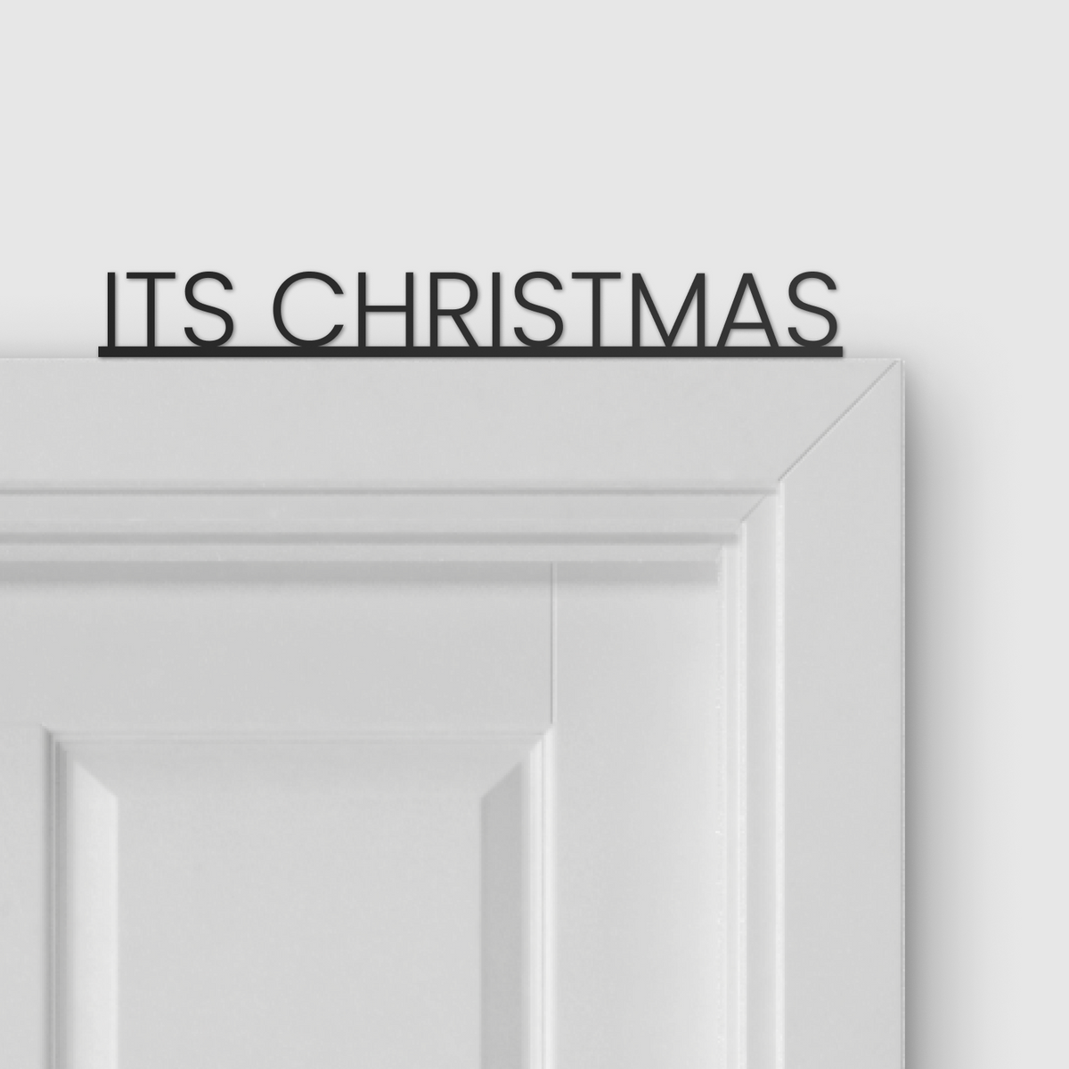 IT'S CHRISTMAS door topper and door tag