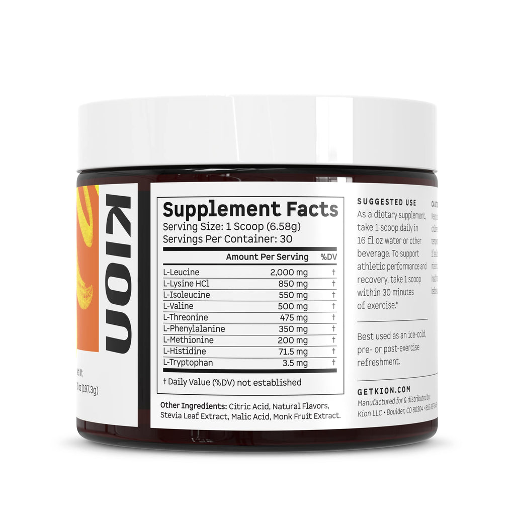 Kion Aminos Mango - Essential Amino Acids Powder