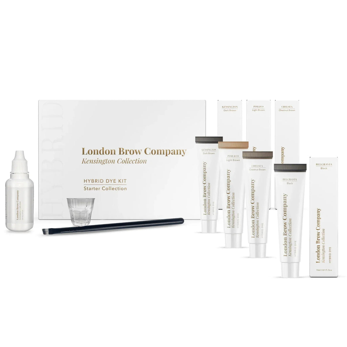 Hybrid Brow Dye Starter Kit