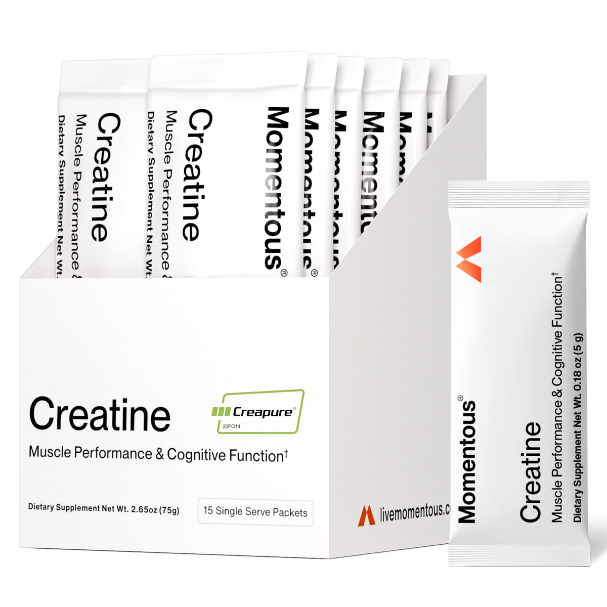 Momentous Creatine Monohydrate Powder - Creapure