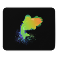 Leaping Neon Fish Mouse Pad