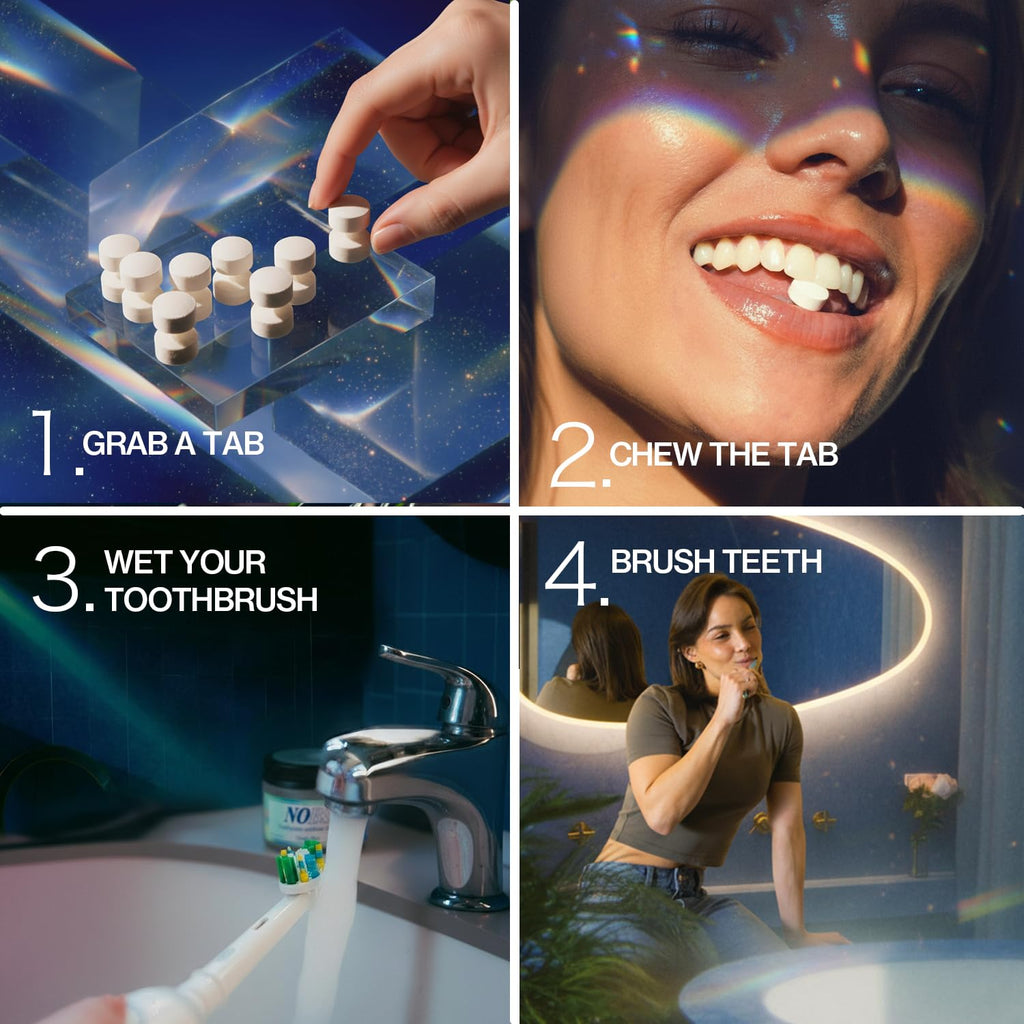 NOBS Toothpaste Tablets - Fluoride - Free
