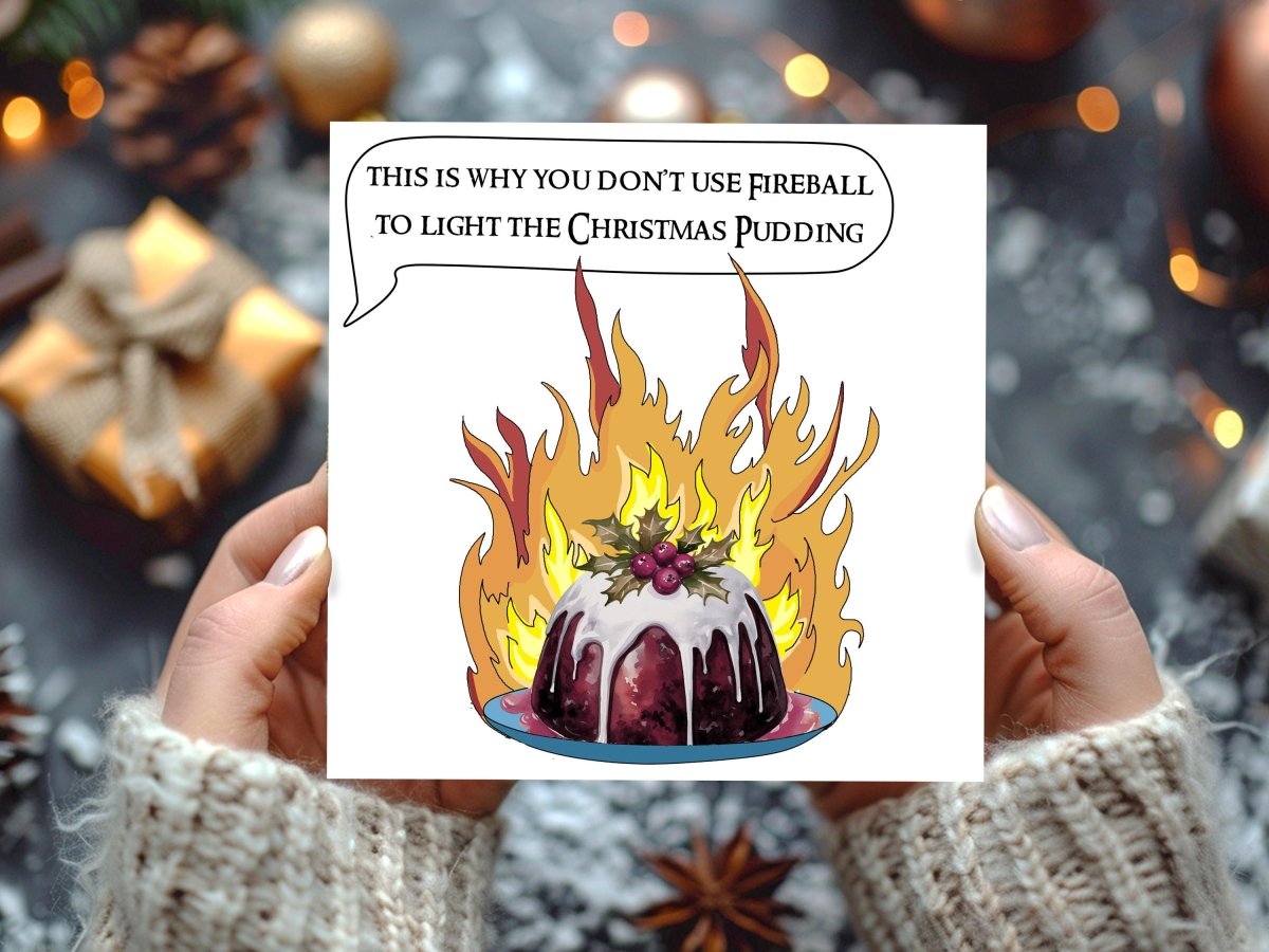 Don't use Fireball to light the Christmas Pudding DnD