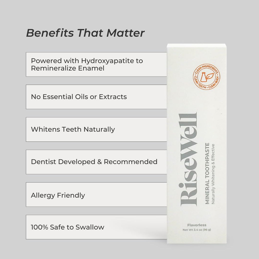 RiseWell Mineral Unflavored Toothpaste