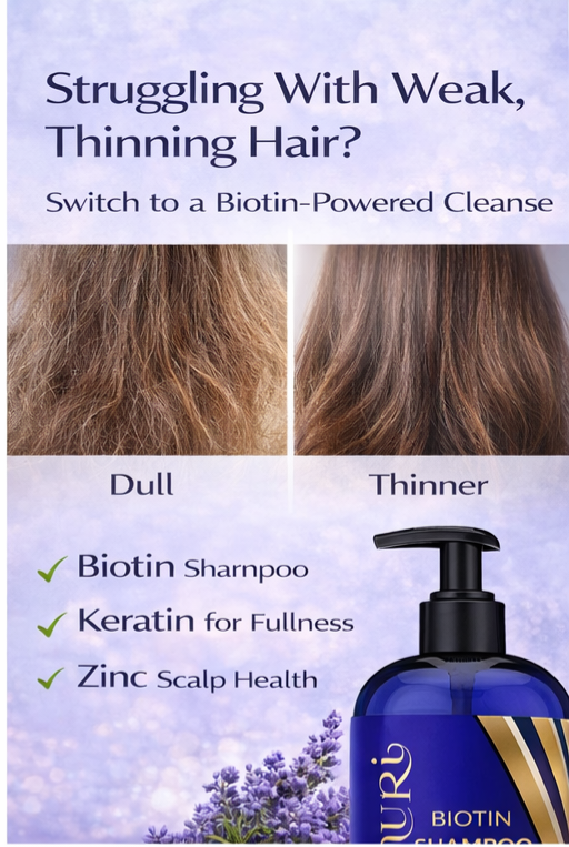 Biotin Shampoo for Hair Thinning