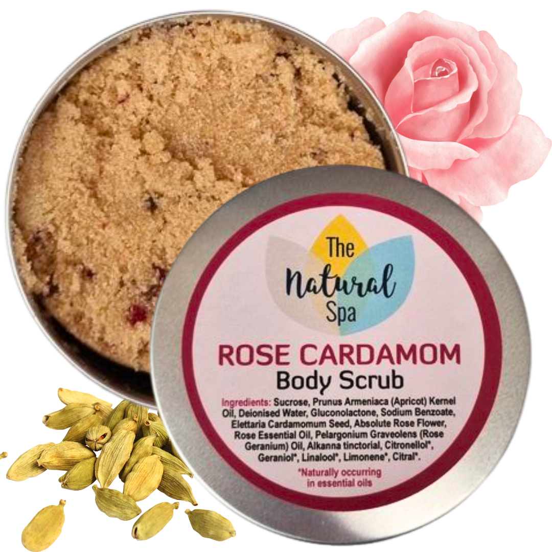 Rose & Cardamom Body Scrub 200g
