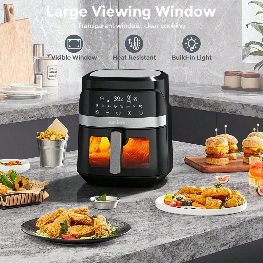 8 - in - 1 Air Fryer 5.5L 1500W - Digital Touchscreen