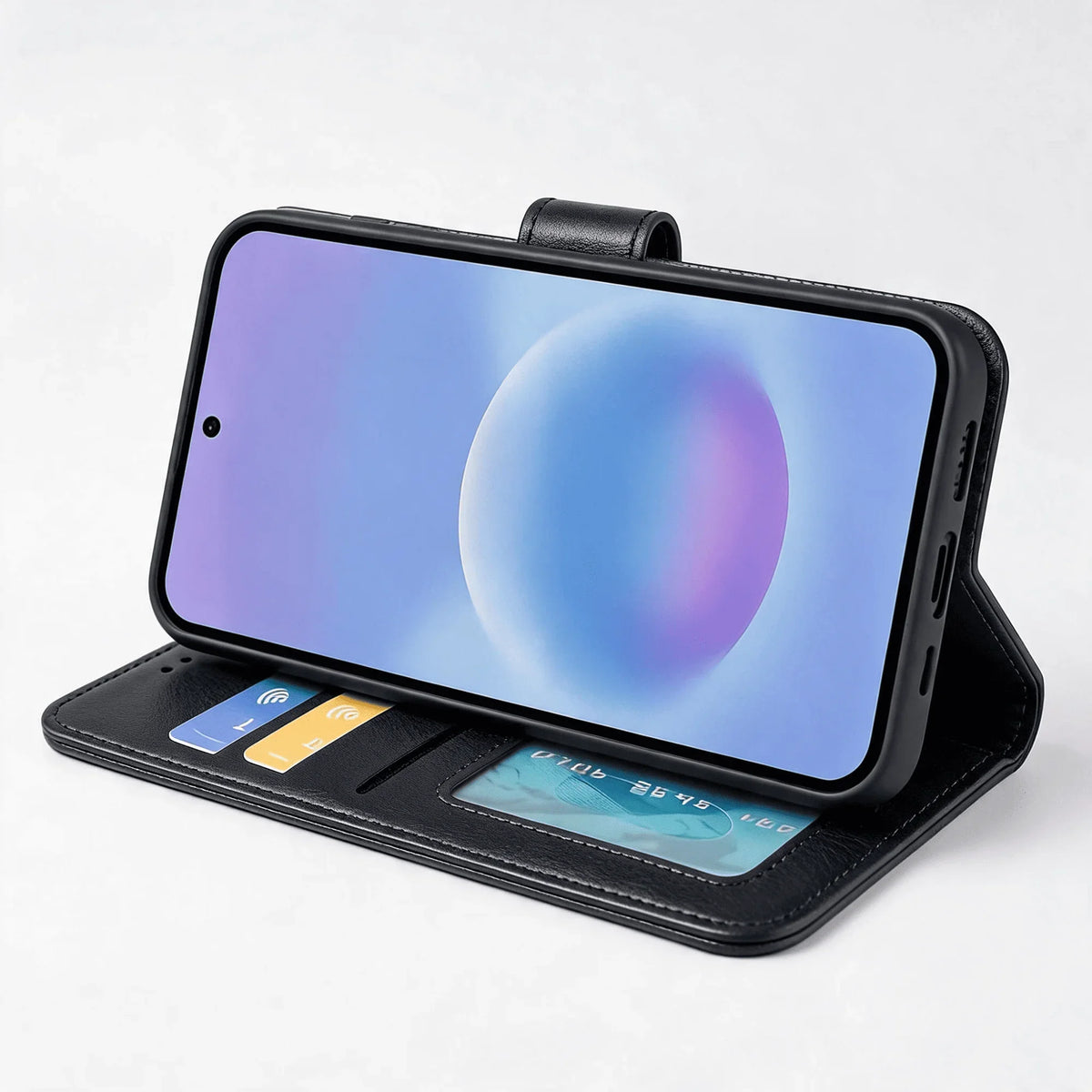 Samsung Galaxy A37 Book Flip Case Leather Wallet