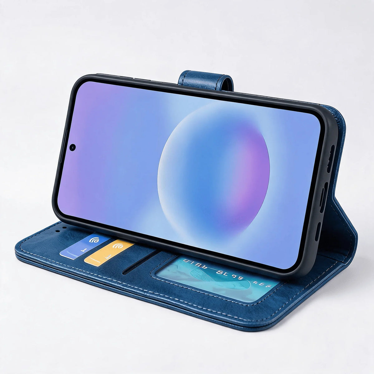 Samsung Galaxy A37 Book Flip Case Leather Wallet