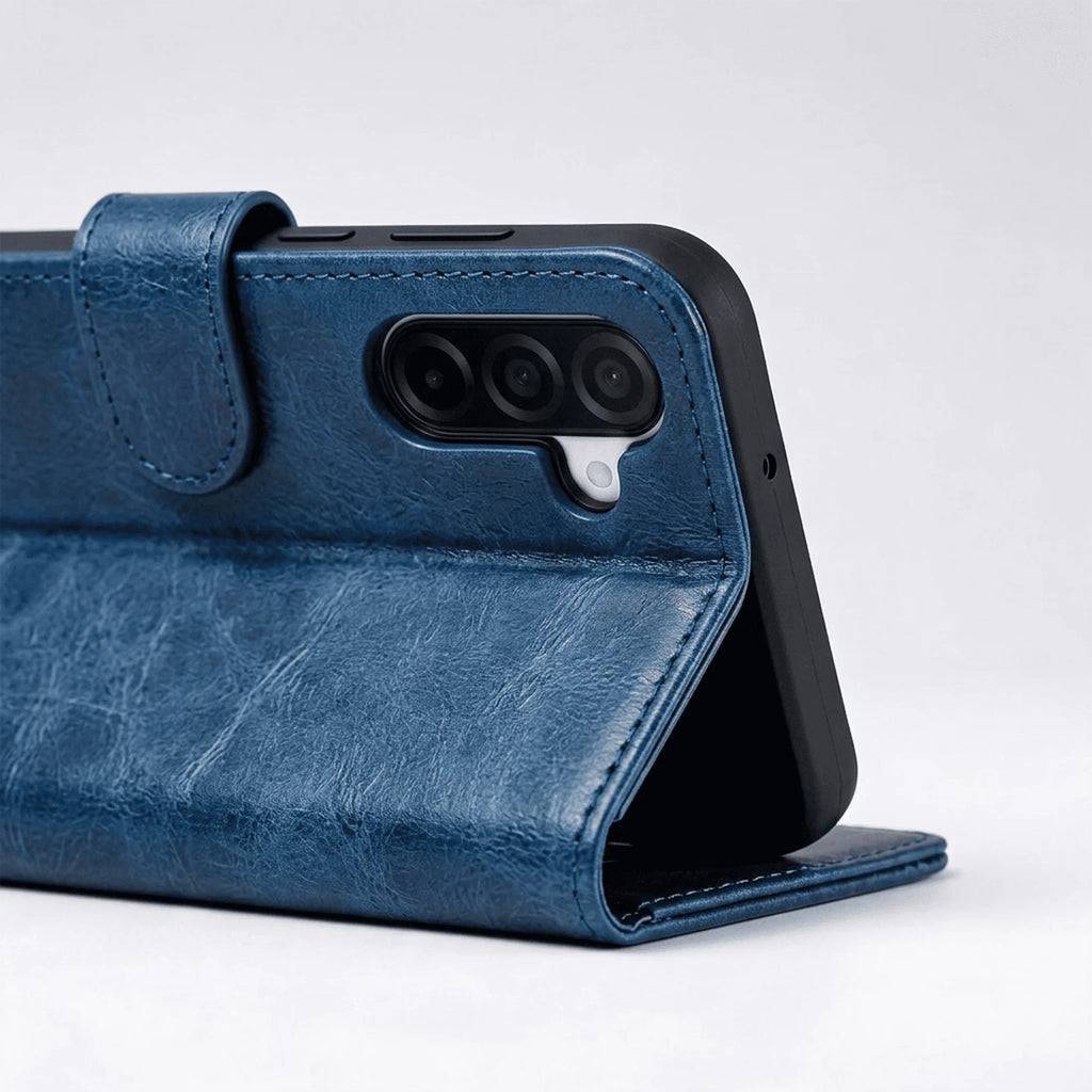 Samsung Galaxy A25 Book Flip Case Leather Wallet