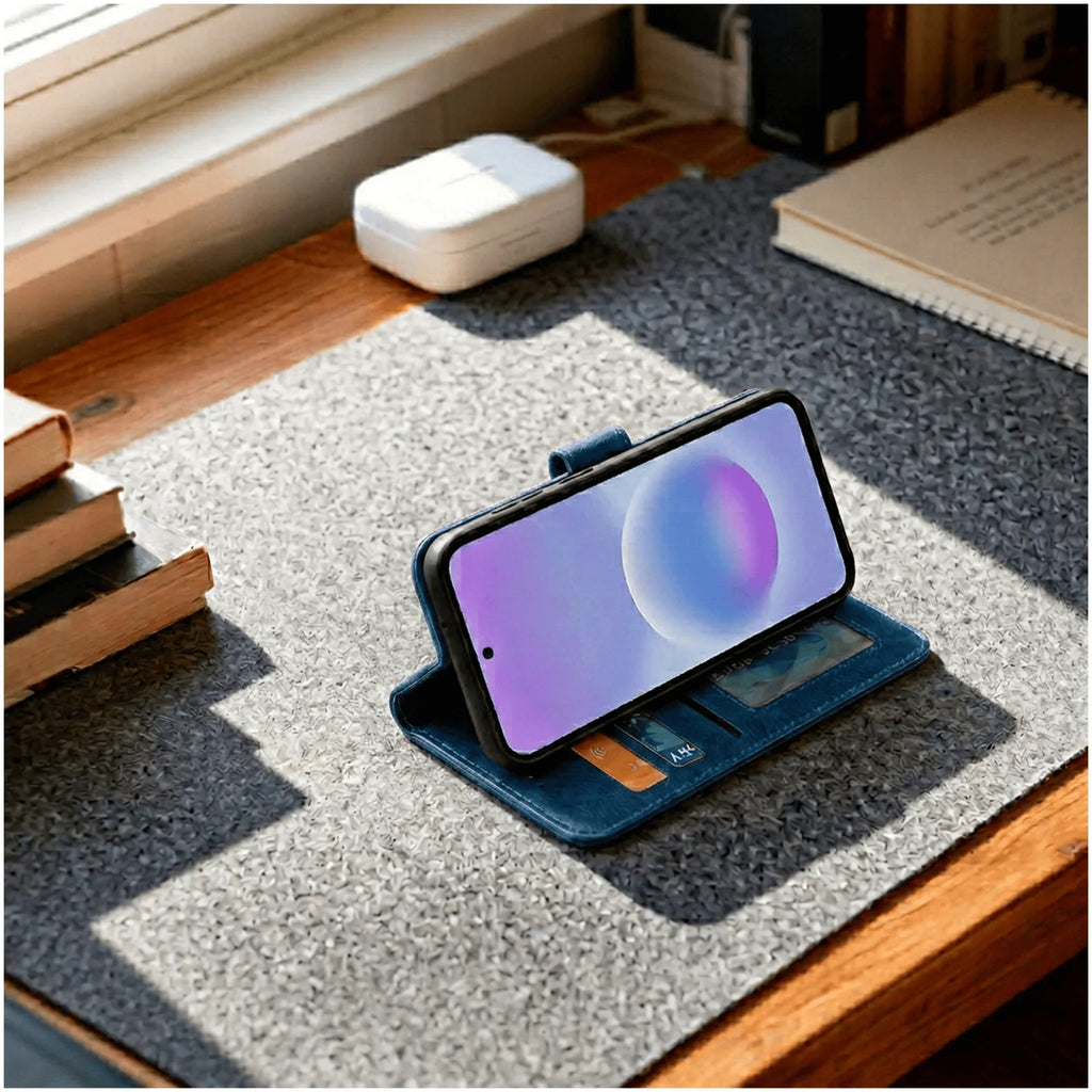 Samsung Galaxy A34 Book Flip Case Leather Wallet
