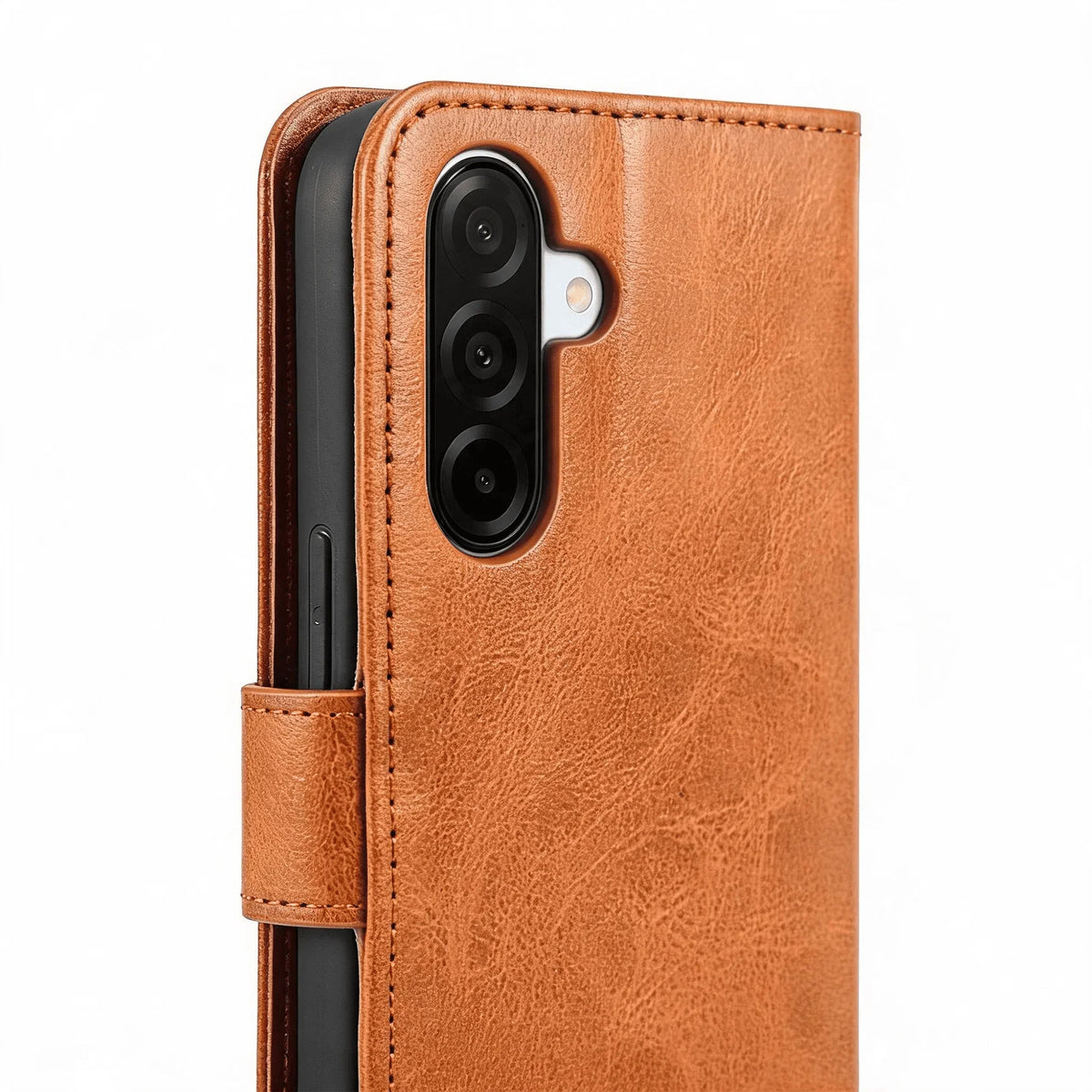 Samsung Galaxy A57 Book Flip Case Leather Wallet