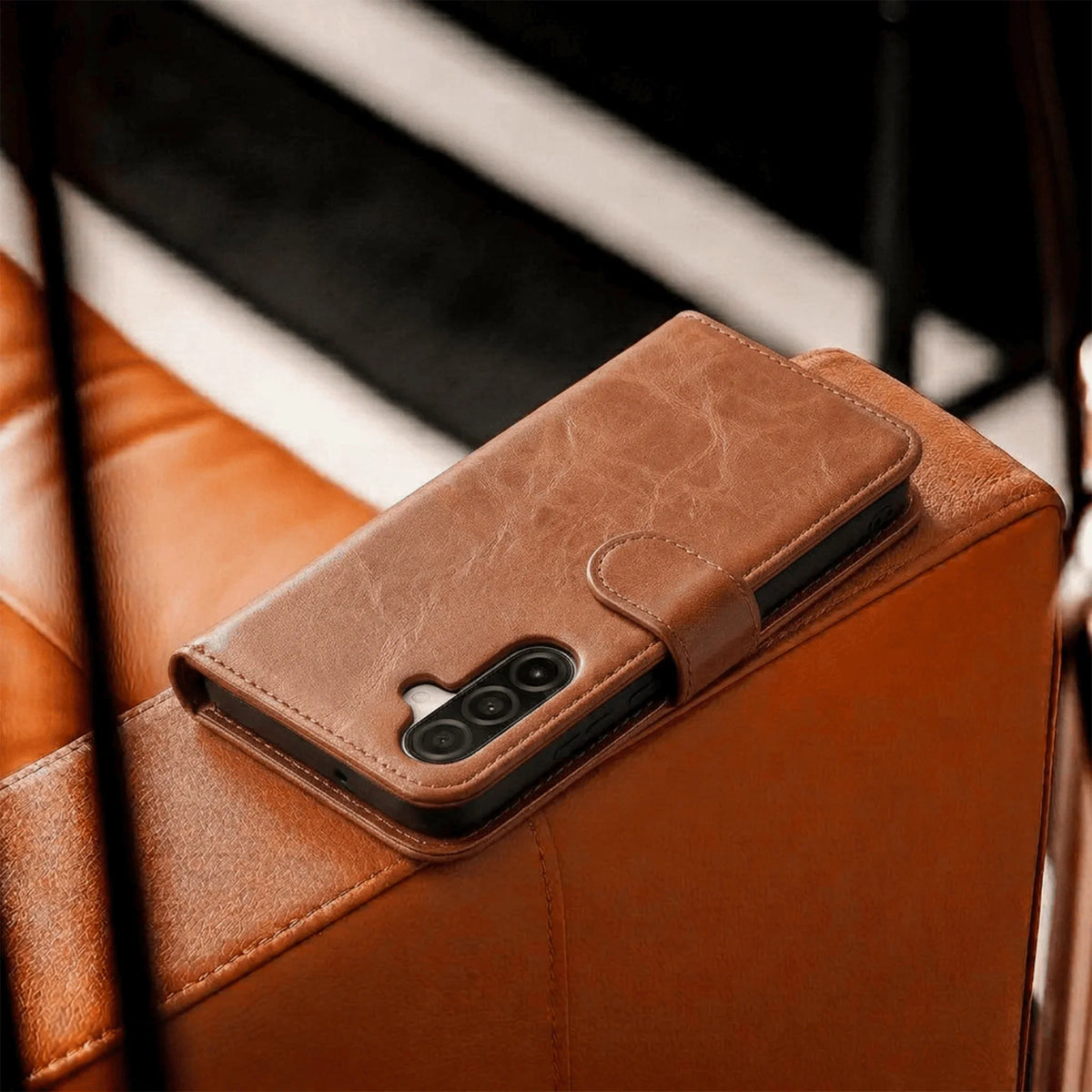 Samsung Galaxy A37 Book Flip Case Leather Wallet