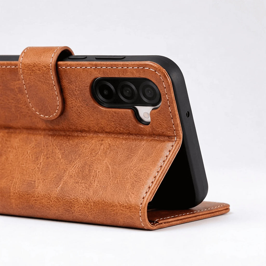 Samsung Galaxy A37 Book Flip Case Leather Wallet