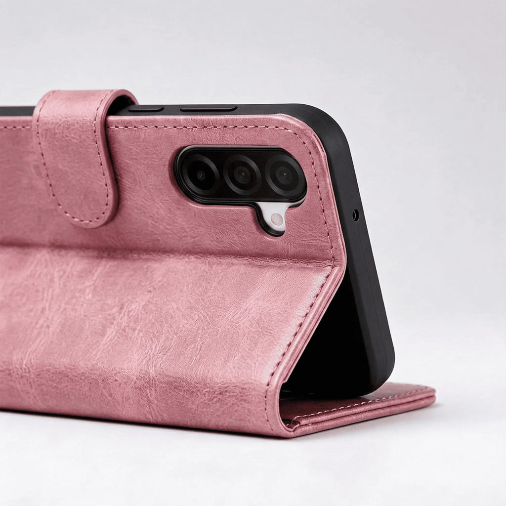 Samsung Galaxy S26 Series Book Flip Case Leather Wallet