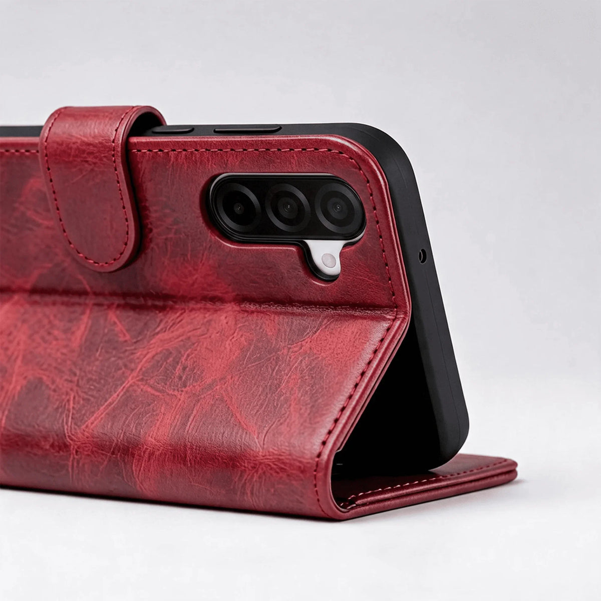 Samsung Galaxy A57 Book Flip Case Leather Wallet