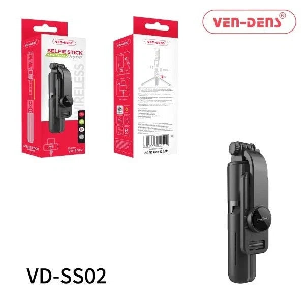 Selfie Stick with Built in Anti Shake Tripod VD - SS02