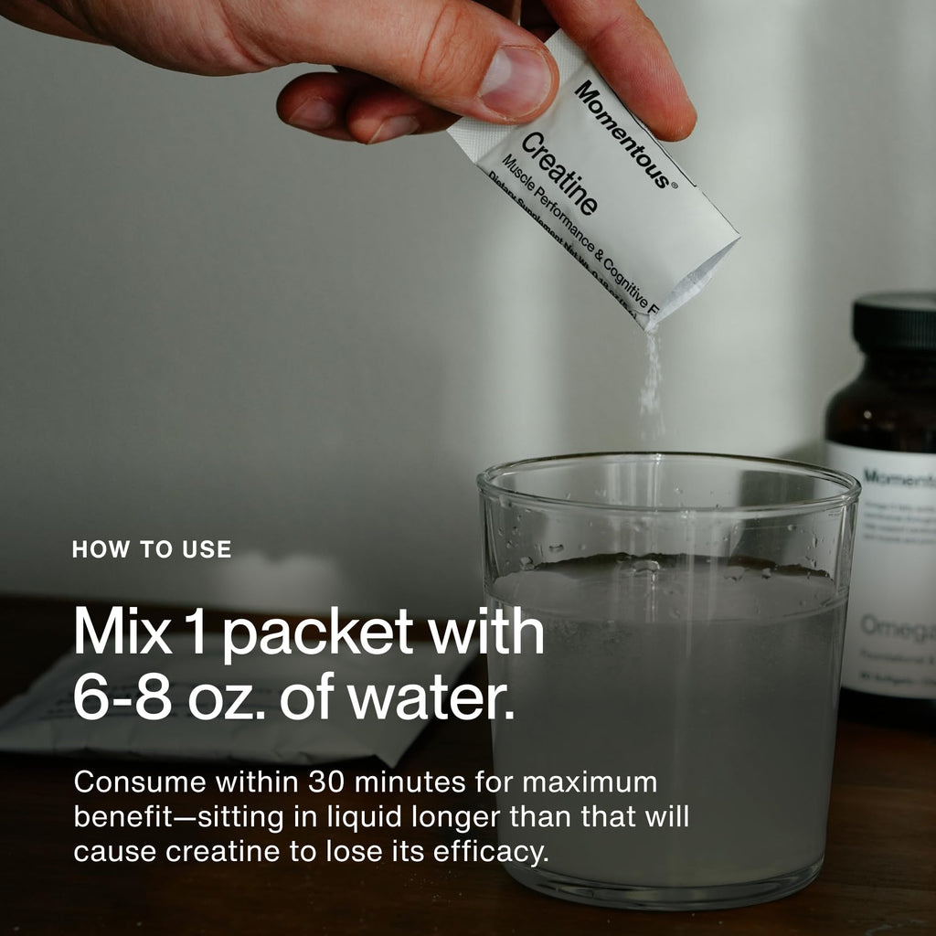 Momentous Creatine Monohydrate Powder - Creapure