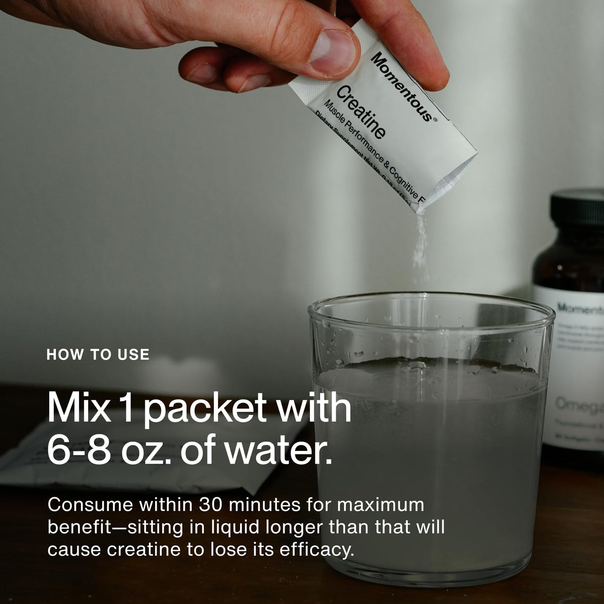 Momentous Creatine Monohydrate Powder - Creapure