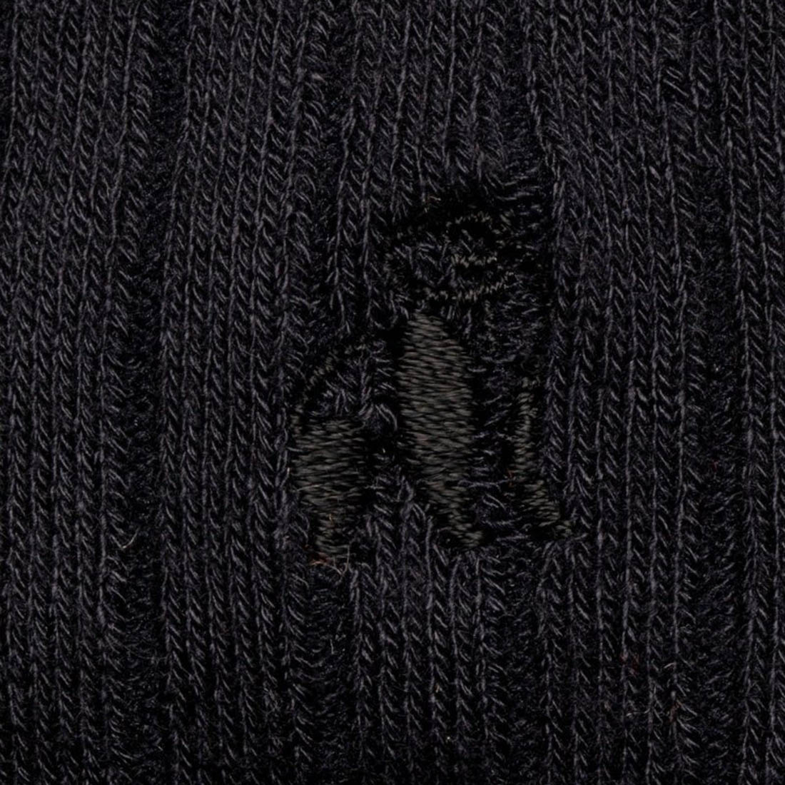 Chaussettes en bambou noir de jais