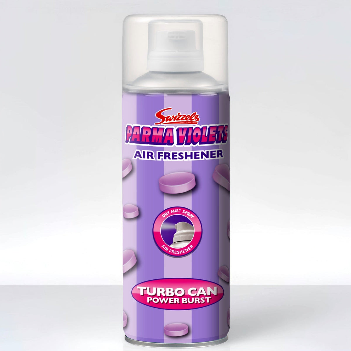 Swizzels Turbo Can Spray - Parma Violets