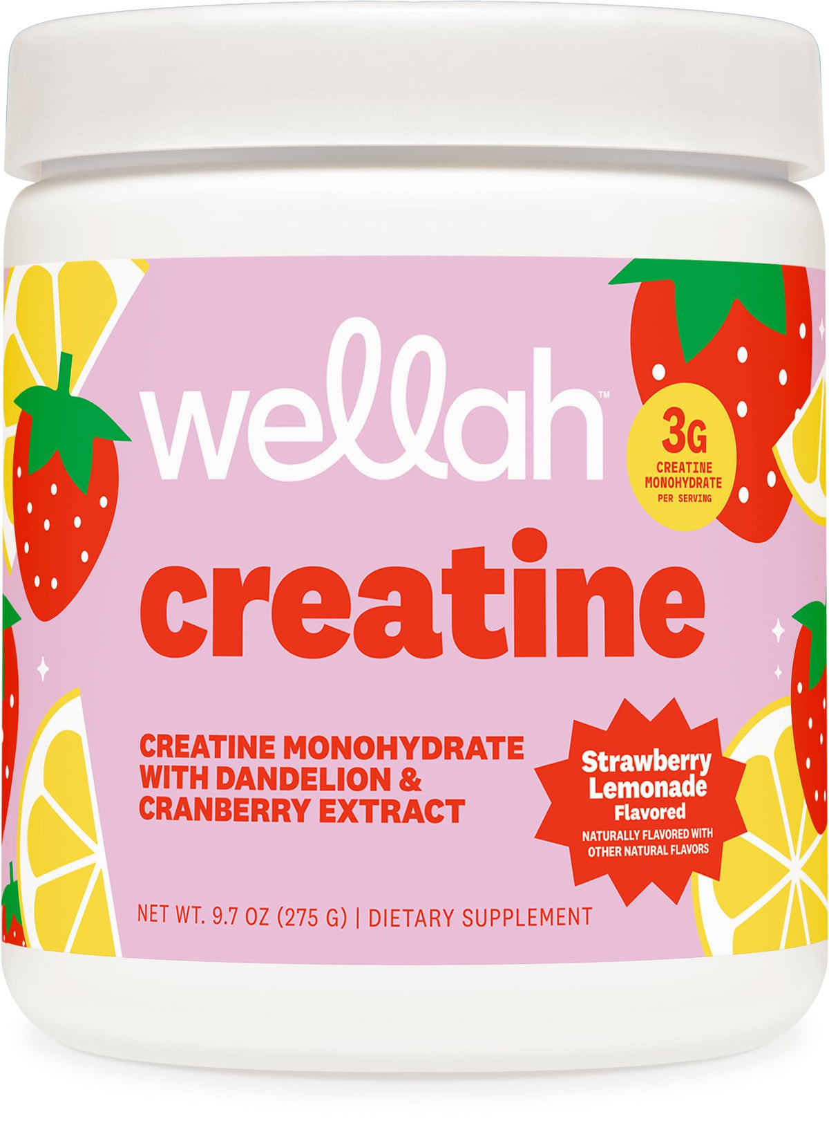 Wellah Créatine pour femmes – 50 portions