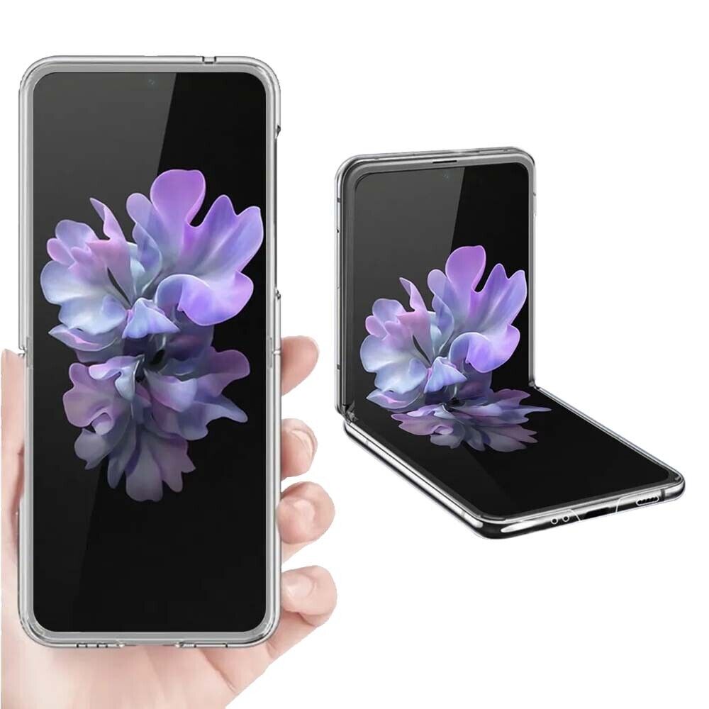 Samsung Galaxy Z Flip 4 Transparent Clear Silicone Gel