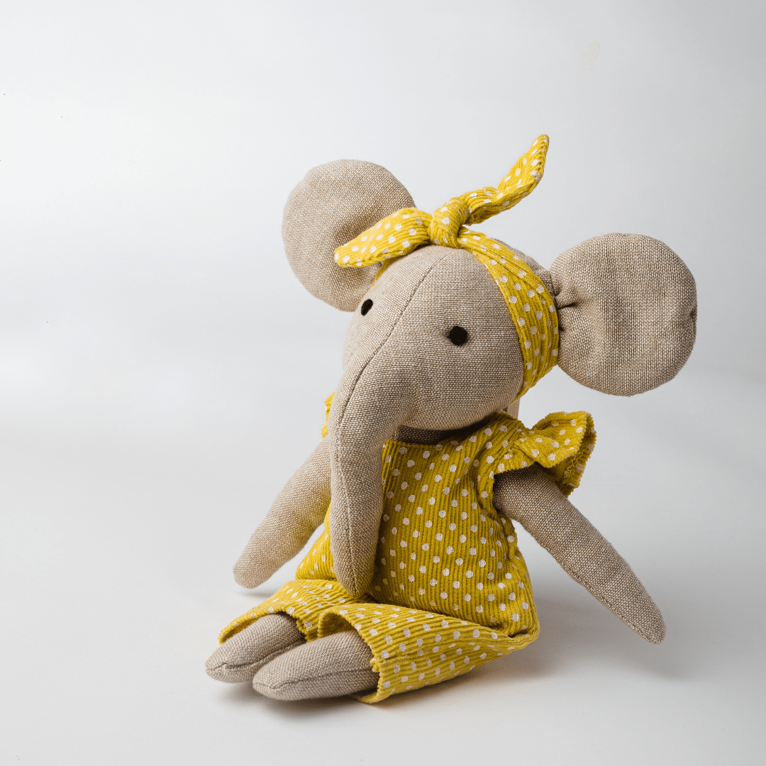 Lola the Dainty Elephant | Heirloom Cotton Soft